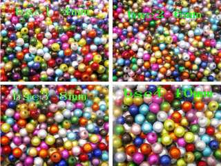 acrylic loose beads jewelry conversion 1 inch 25 4mm or 1mm