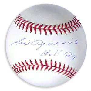  Luis Aparicio Autographed Baseball  Details HOF84 