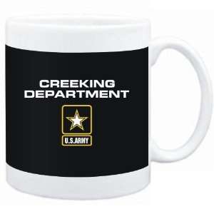    Mug Black  DEPARMENT US ARMY Creeking  Sports