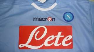 SSC Napoli 1011 Home match Shirt Macron Maglia GARA NEW italy Serie A 