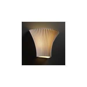 Justice Design Group POR 8811 CHKR Limoges 1 Light Wall Sconce with 