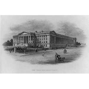   Treasury Department,Washington,DC,Horse drawn carriage