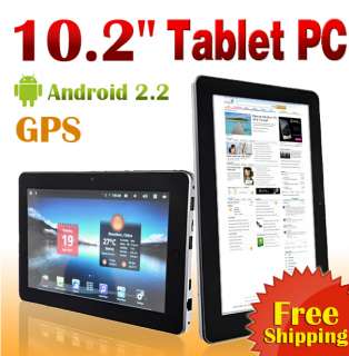 New 10.2 FT3 ANDROID 2.2 WIFI Camera 4GB Tablet eReader  