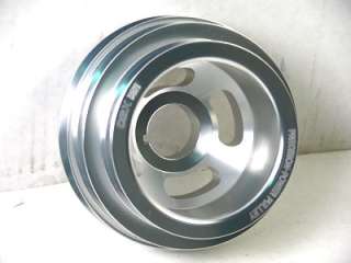 OBX UNDERDRIVE CRANK PULLEY CIVIC 99 00 B16A Silver  