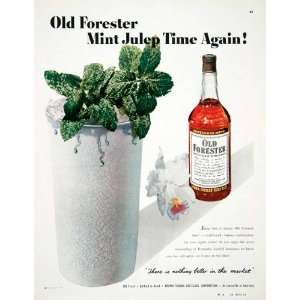   Mint Julep Orchid Advertising   Original Print Ad