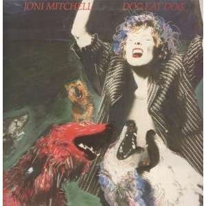    DOG EAT DOG LP (VINYL) UK GEFFEN 1985 JONI MITCHELL Music