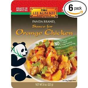 Panda Sauce For Mandarin Orange Chicken, 8 Ounce (Pack of 6)  