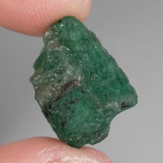 Untreated 14.42ct Natural Green Emerald Facet Rough Gem, ZAMBIA  