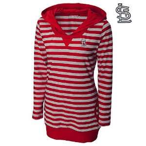  St. Louis Cardinals Womens Long Sleeve Topspin Striped 