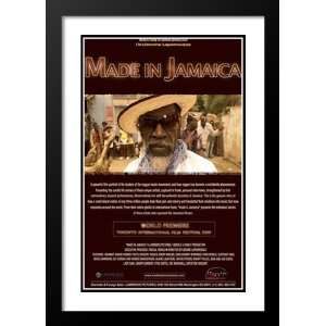 Made in Jamaica 32x45 Framed and Double Matted Movie Poster   Style A 