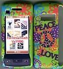 Rainbow Peace Hard Case Cover LG Env Touch  