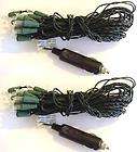 strings of 24ft Party lights WIRE & BULBS 12 VOLT