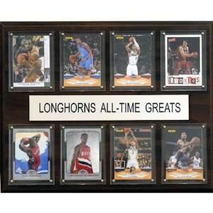  NCAA Basketball Texas Longhorns All Time Greats Plaque 