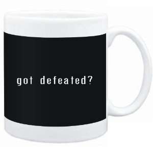  Mug Black  Got defeated?  Adjetives