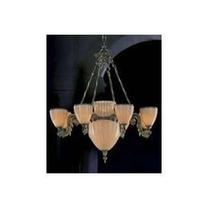  6080 8   Aegean Alabaster Chandelier   Chandeliers