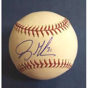  Jay Gibbons Autographed Baseball