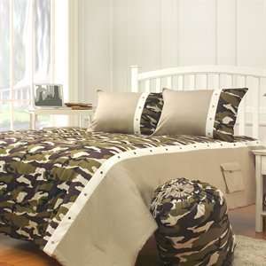 Hallmart Collectibles 61076 Camouflage Comforter Set 