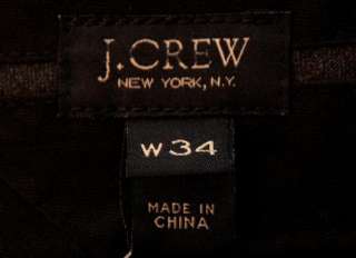 JCrew Italian Wool Ludlow Suit Pants $225 Charcoal Pinstripe 34 30 