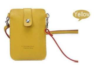 Women Candy purses Cell Phone bags iPhone 4S Bag Case Pouch wallet 