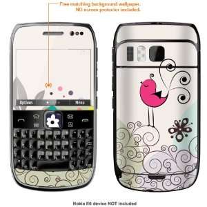  Protective Decal Skin STICKER for Nokia E6 case cover E6 