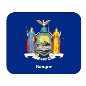  US State Flag   Bangor, New York (NY) Mouse Pad 