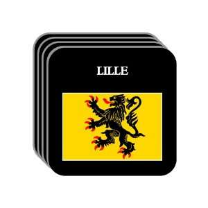  Nord Pas de Calais   LILLE Set of 4 Mini Mousepad 