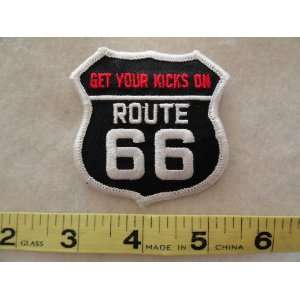  Get Your Kicks on Route 66 Patch 