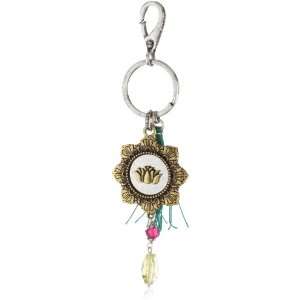  Lucky Brand Gifting Key Fobs Silver Tone Positive Vibes 