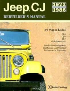   Manual 1972 To 1986 by Moses Ludel, Bentley Publishers  Paperback