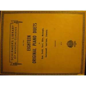   Eighteen Original Piano Duets (Volume 1764) Erno Balogh Books