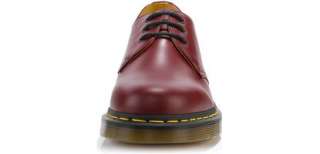 DR MARTENS 1461 CHERRY OXBLOOD SMOOTH LEATHER SHOES ALL SIZES NEW DOC 