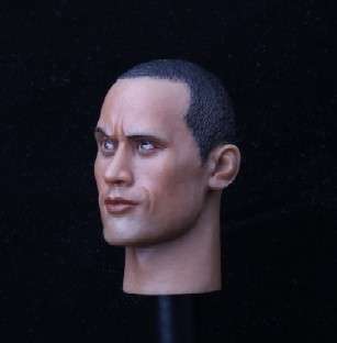 0008B 1/6 Headplay Dwayne Johnson Head Sculpt  