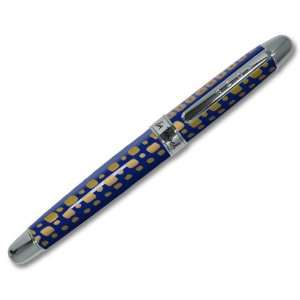  ACME Studios Standard Rollerball Pen Capital, Blue/Gold (PZ01/R 