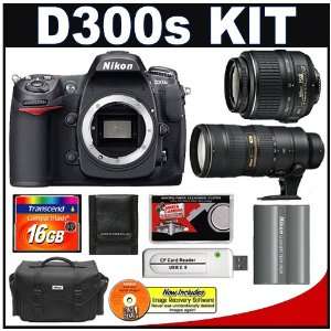  Digital SLR Camera + 18 55mm AF S VR Lens + 70 200mm f/2.8G II VR 