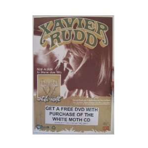 Xavier Rudd Poster White Moth