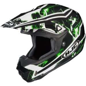  HJC CL X6 HYDRON MC 4 Green Off Road Helmet (XL 
