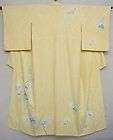 Vintage Tsukesage Kimono #16410 Flower Pattern