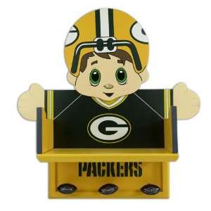  Green Bay Packers Mascot Book Shelves