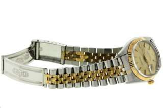 Vinatge Rolex Oyster Perpetual 1625 DateJust Stainless Steel/14K Gold 