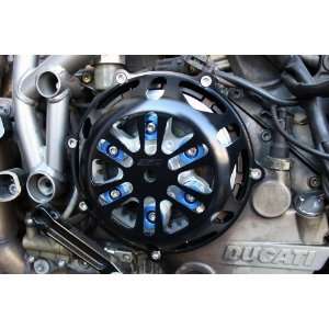  Ducati Black Engine Clutch Cover 748 749 996 999 1098 S 