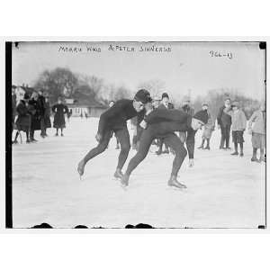  Morris Wood,Peter Sinnerud ice skating