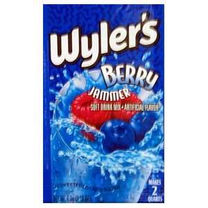 Wylers Berry Jammer Drink Mix 1 envelope   96 Unit Pack  