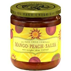 El Paso Chili Co. Mango Peach Salsa  Grocery & Gourmet 