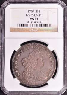 1799 BUST $1 NGC MS 63  