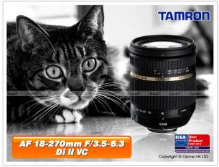 Tamron 18 270mm F3.5 6.3 VC Di II LD For Nikon #L100 725211003021 