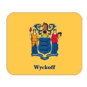  US State Flag   Wyckoff, New Jersey (NJ) Mouse Pad 