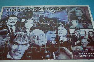 ADDAMS FAMILY HORROR MONSTER SERIE PUZZLE ARGENTINA #2  