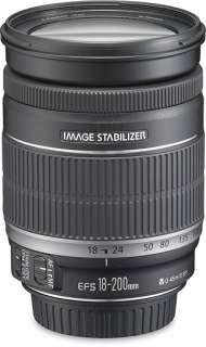 Canon 18 200mm f/3.5 IS Zoom USA Warranty 0013803092752  