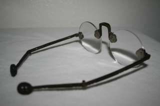 Antique SUN GLASSES 1800s Spectacles Vtg Steam Punk  