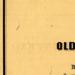 1850 Map Old Colony Railroad Company  